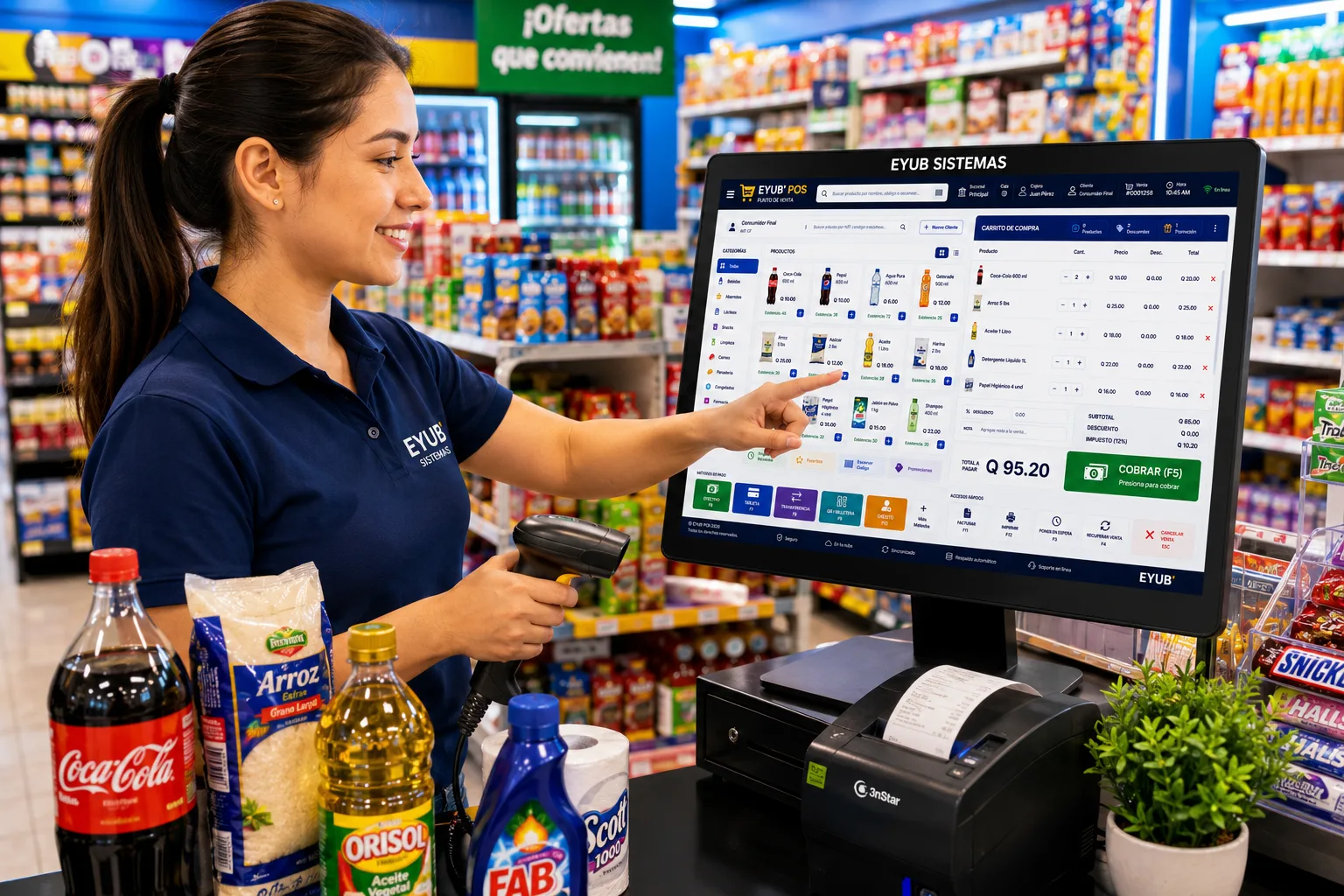 Un sistema POS de EYUB' para cada sector del negocio